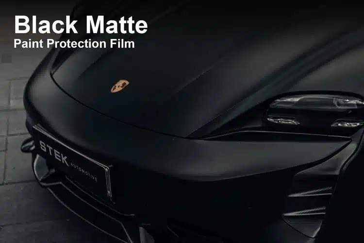 Black Matte Paint Protection Film in Essex