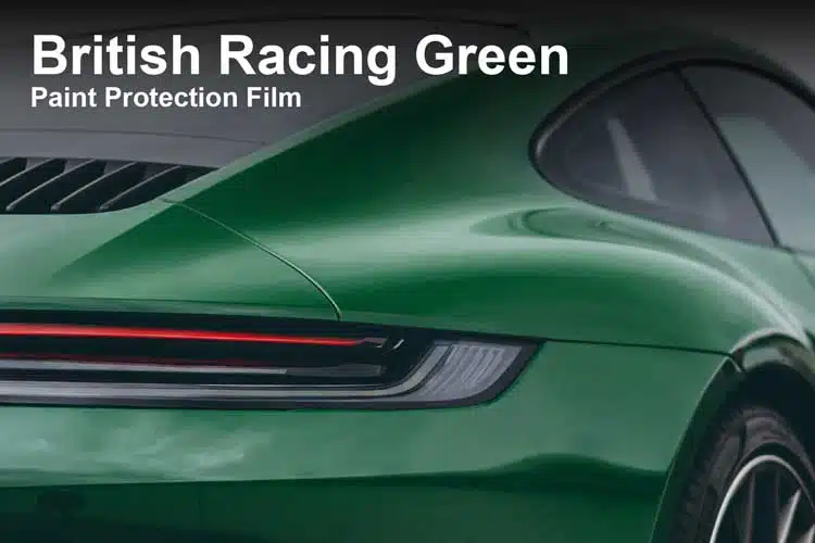 British Racing Green Paint Protection Film in Essex