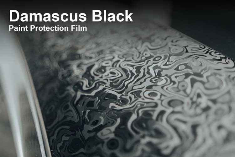 Damascus Black Paint Protection Film in Essex