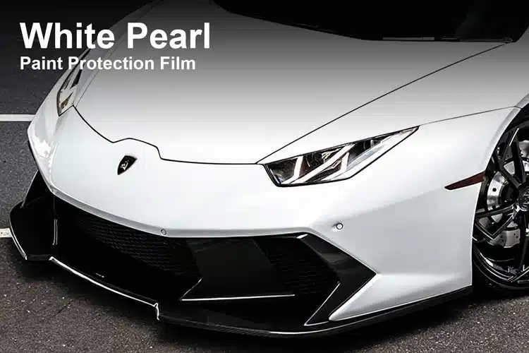 Pearl White Paint Protection Film in Essex